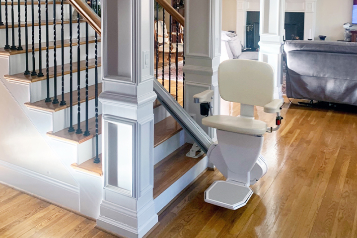 Residential stairlift installation